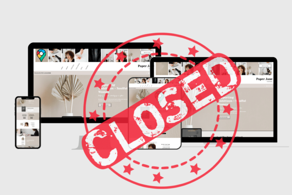 Google Business Sites Closed